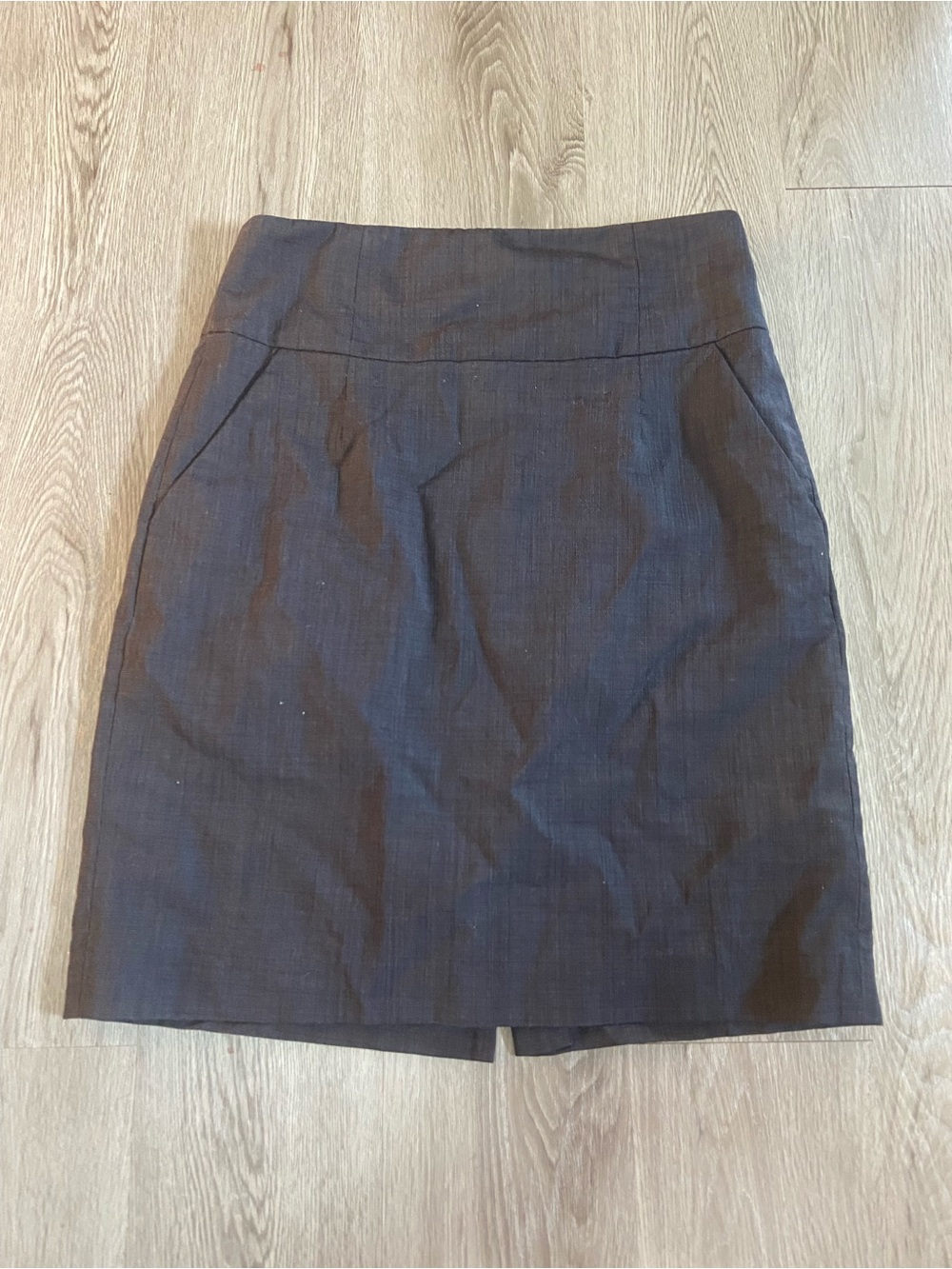 Banana Republic Charcoal Pencil Skirt